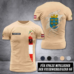 Feuerwehrjugend NÖ customize T-shirt back