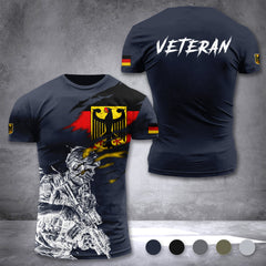 Veteran Germany customize T-shirt 3d 297