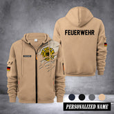 Firefighter Germany customize Zipper cardigan jacket 0909