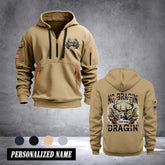 Deer Hunter customize Hoodie Half Zipper 0909