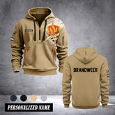 Brandweer customize Hoodie Half Zipper 0909