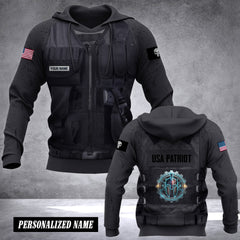 US Patriot hoodie flag