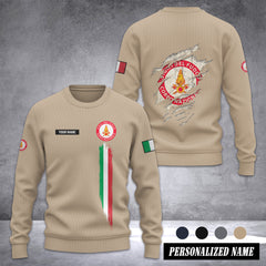 Firefighter Italy Ugly Sweater Customize 3d printed 2