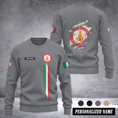 Firefighter Italy Ugly Sweater Customize 3d printed 2