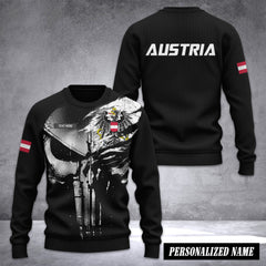 Austria Ugly Sweater Customize 3d printed color