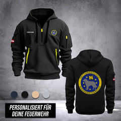 Rettungshunde Lower Austria customize Hoodie Half Zipper DPE