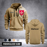 Malteser customize Hoodie Half Zipper 0909