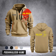 DLRG Germany customize Hoodie Half Zipper NLG