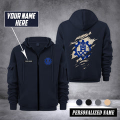 THW Germany customize Zipper cardigan jacket