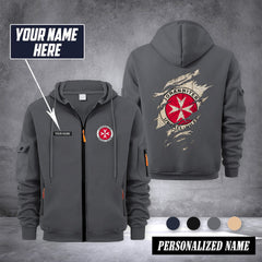 Johanniter Germany customize Zipper cardigan jacket