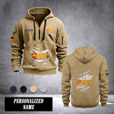 Arbeiter Samariter Bund Germany customize Hoodie Half Zipper NLG