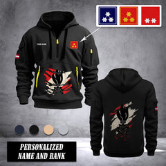 Firefighter Austria customize Ranking Hoodie Half Zipper NLG