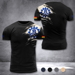 THW Germany customize T-shirt 3d DUC