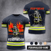 Firefighter Austria T-shirt 3d UAR