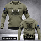 Australia Army customize hoodie T SHIRT 245