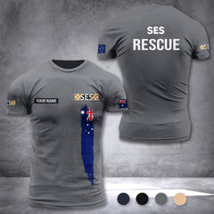 State Emergency Service Australia customize T-shirt 3d DUC