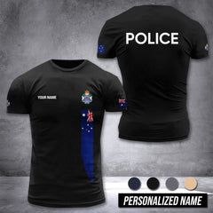 Queensland Police Service Australia customize T-shirt 3d DAH
