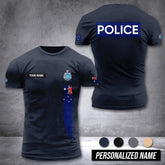 Western Australia Police Force customize T-shirt 3d DAH