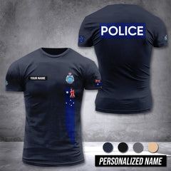 Western Australia Police Force customize T-shirt 3d DAH