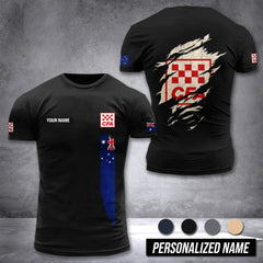 Country Fire Authority Australia customize T-shirt rack