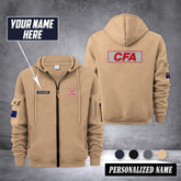 Country Fire Authority Australia customize Zipper cardigan jacket