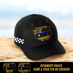 Blue Line Australia customize cap 3d printed 042