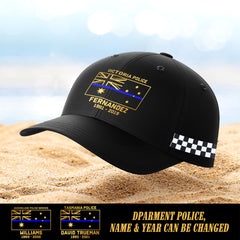 Blue Line Australia customize cap 3d printed 042