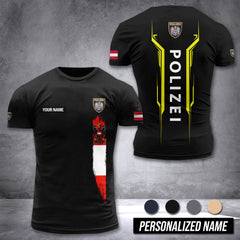 Polizei Austria customize T-shirt nte