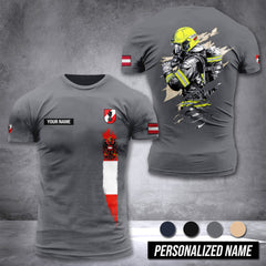 Firefighter Austria customize T-shirt 230