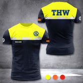 THW Germany customize T-shirt back 145