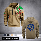 THW North Rhine-Westphalia customize Hoodie Half Zipper NLG