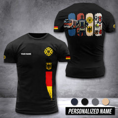 Firefighter Germany customize T-shirt 433