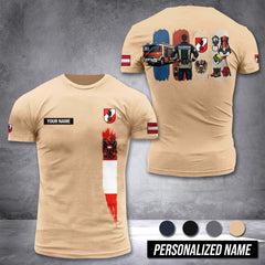 Firefighter Austria customize T-shirt 433
