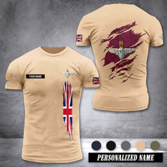 The Parachute Regiment UK customize T-shirt back
