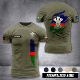 The Royal Welsh customize T-shirt back