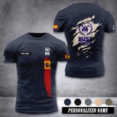 Bomberos Spain customize T-shirt zak