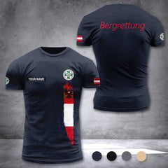 Bergrettung Austria customize T-shirt zak