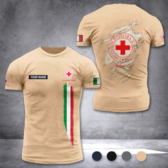 Croce Rossa Italy customize T-shirt zak