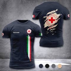 Croce Rossa Italy customize T-shirt zak