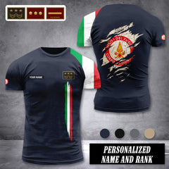 Firefighter Italy customize ranking T-shirt 442