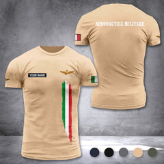 Aeronautica Militare Italy customize T-shirt back