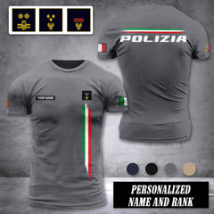 Polizia customize ranking T-shirt 355