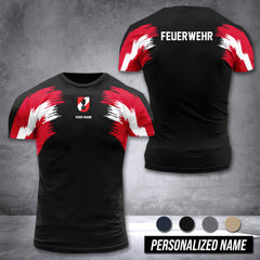 Firefighter Austria customize T-shirt 55