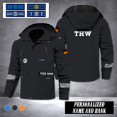 THW Germany New Men's casual jacket, lightweight for spring and autumn, versatile and trendy, perfect for the season