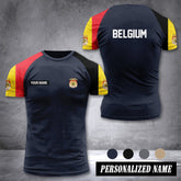 Belgium customize T-shirt has raglan sleeves 265