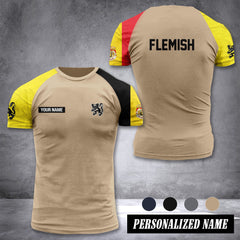 Flemish customize T-shirt has raglan sleeves 265