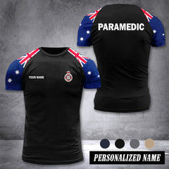 Queensland Ambulance Service Australia customize T-shirt 355