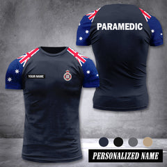 Queensland Ambulance Service Australia customize T-shirt 355