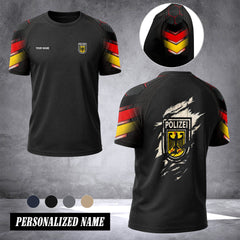 Polizei Germany customize T-shirt has raglan sleeves 265