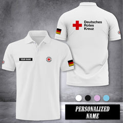 Deutsches Rotes Kreuz customize polo back